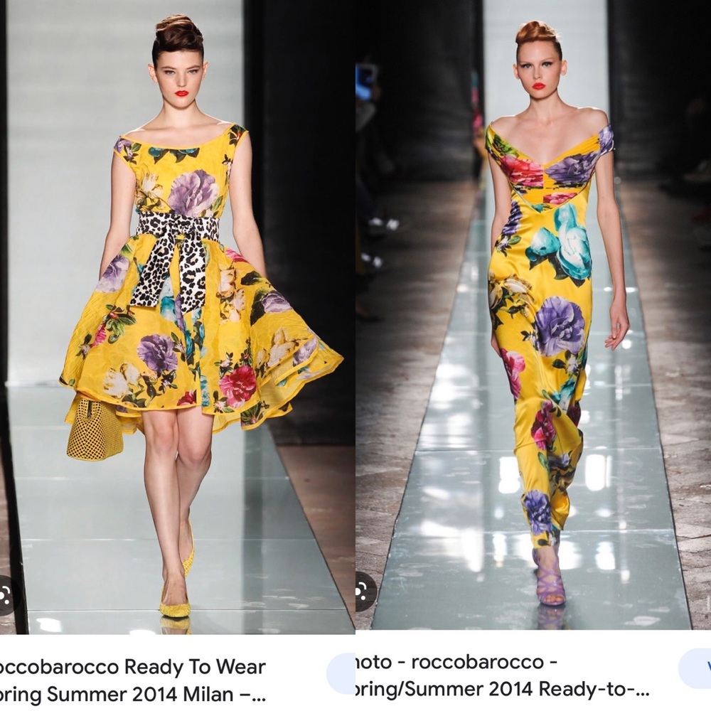 🎊HP🎉 Roccobarocco floral mini dress - Picture 8 of 8